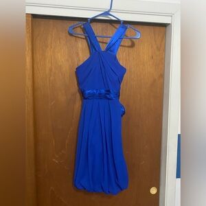 Blue Halter top dress